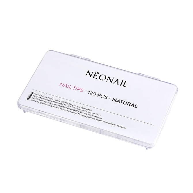 NeoNail Nail Tips 120pcs- Natural