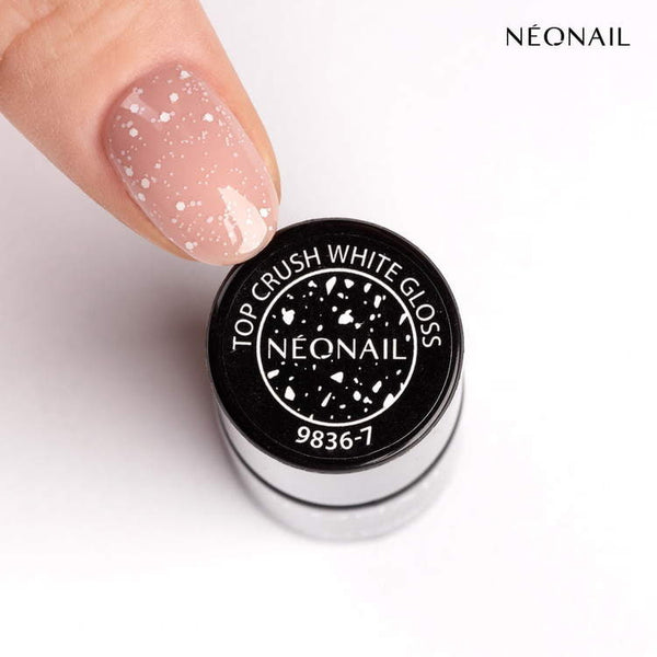 Neonail- Top Crush White Gloss -7.2ml